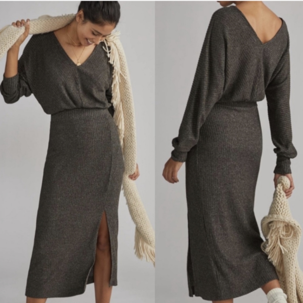 New Daily Practice by Anthropologie Midi Dress Small - Picture 1 of 5
